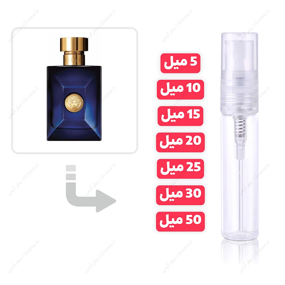عطر گرمی دیلان بلو ورساچه مردانه | Versace Dylan Blue — تصویر ۳