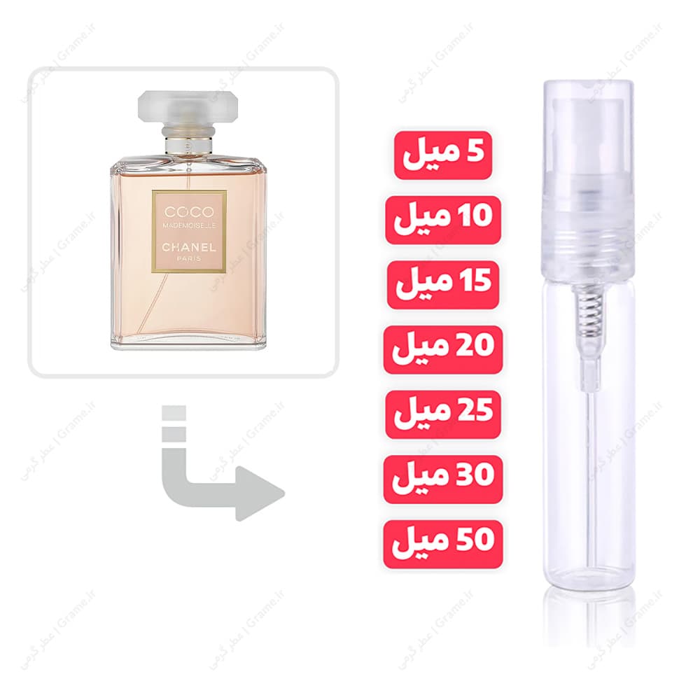 عطر گرمی کوکو شنل مادمازل زنانه | Chanel CoCo Mademoiselle — تصویر ۳