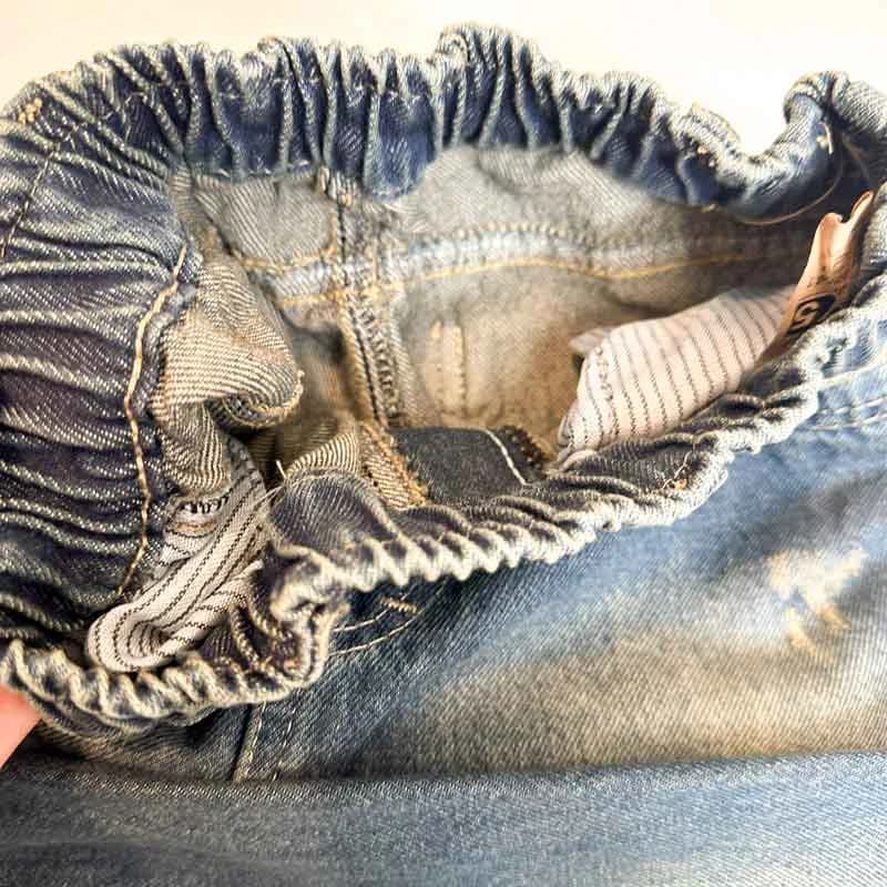 شلوار جین خمره‌ای مدل بالونی مناسب 7سال تا نوجوان — تصویر ۵