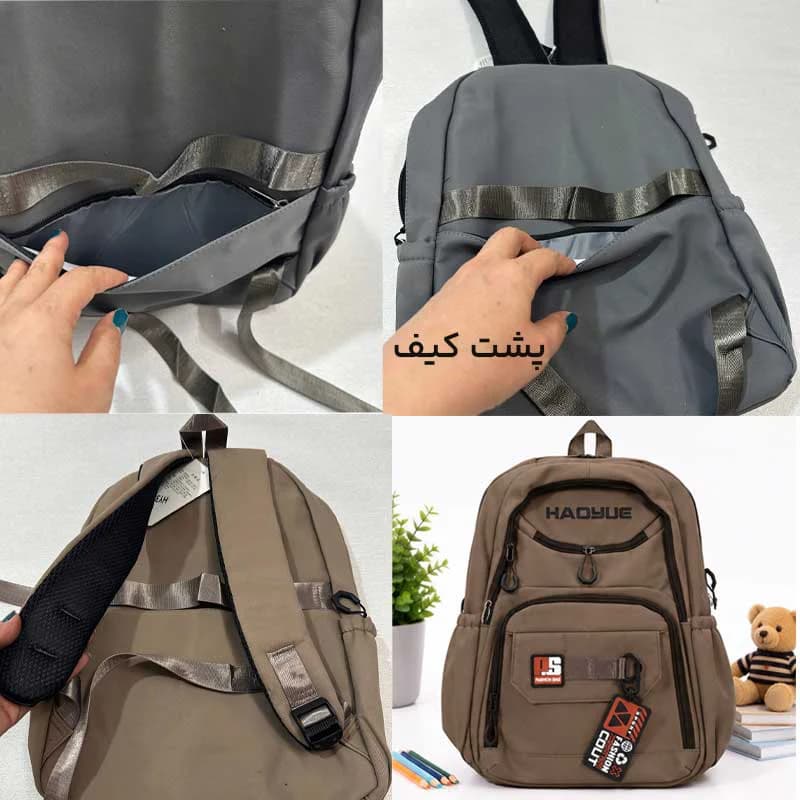 کوله پشتی مدرسه پسرانه HAOYUE مناسب دبستان — تصویر ۵