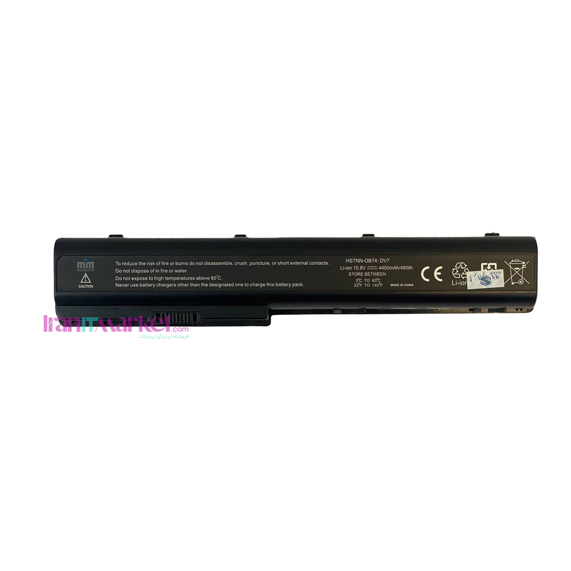 مشکی باتری اچ پی Battery laptop HP HDX 18