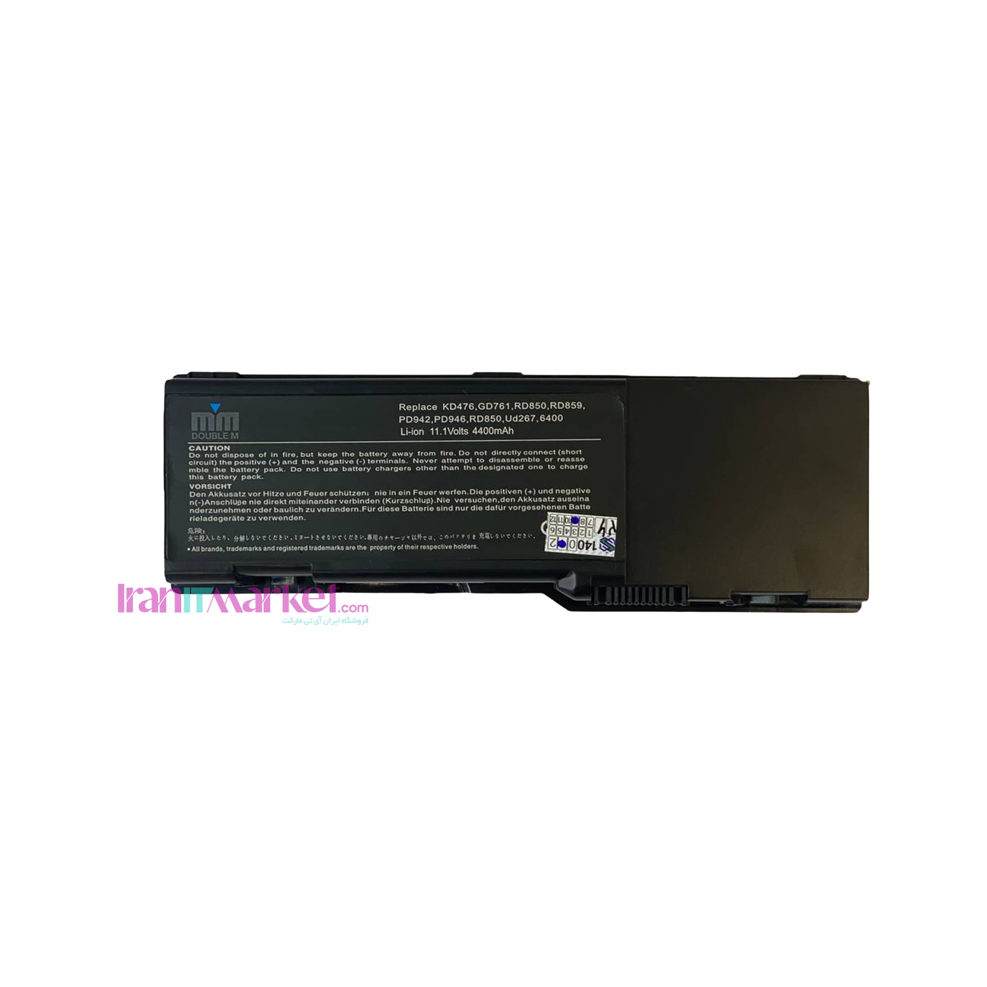 باتری دل Battery laptop DELL TD344