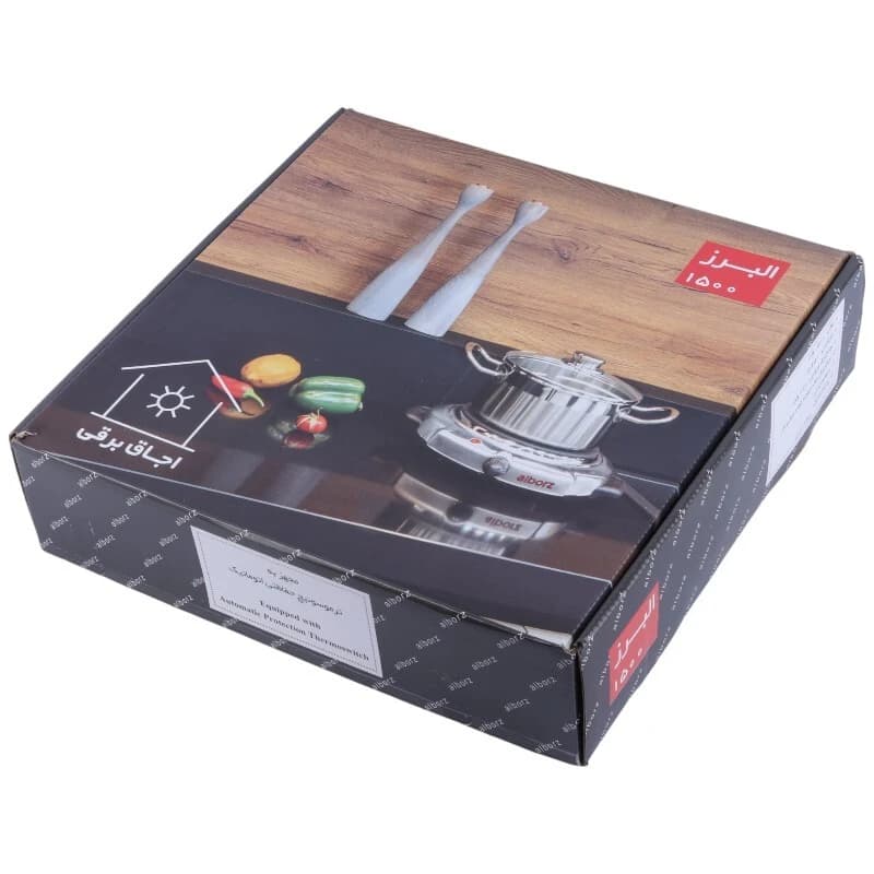 اجاق برقی صفحه چدن Alborz 1500 — تصویر ۲
