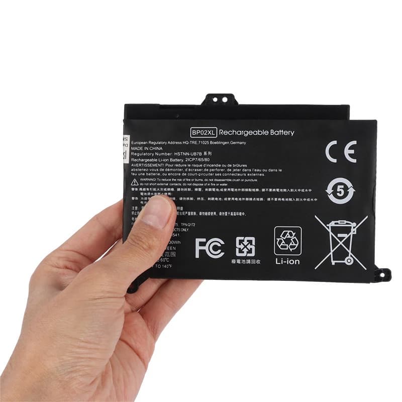 باتری لپ تاپ اچ پی HP BP02XL 2Cell — تصویر ۴