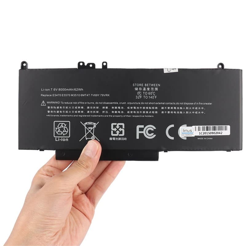 باتری لپ تاپ دل Dell 6MT4T 4Cell — تصویر ۴