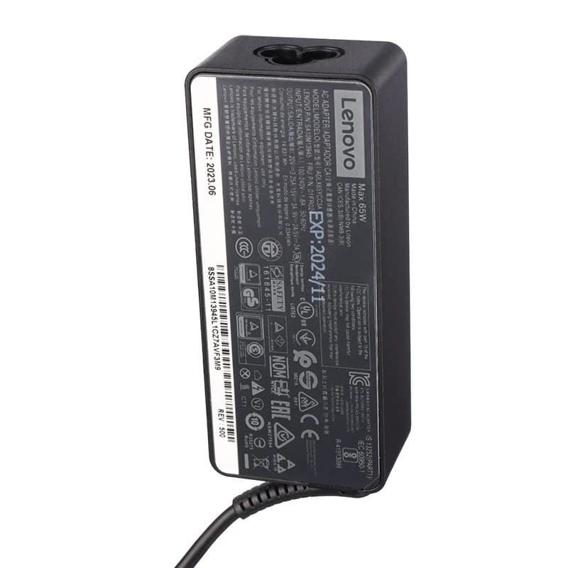 شارژر لپ تاپ تایپ سی Lenovo 20V 3.25A — تصویر ۵
