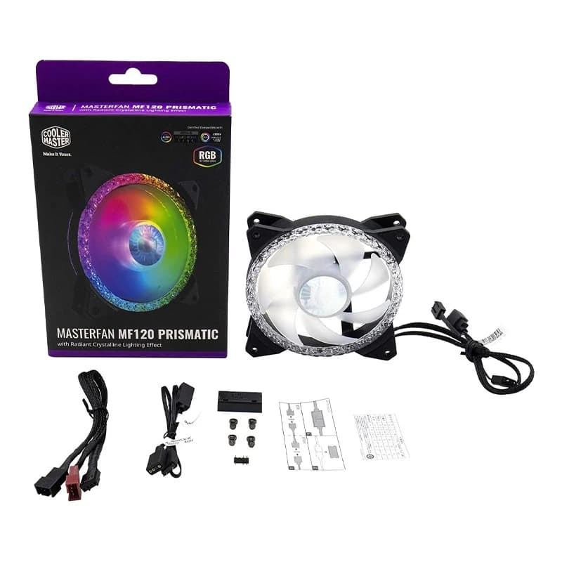 فن کیس کولر مستر Cooler Master MasterFan MF120 Prismatic — تصویر ۶