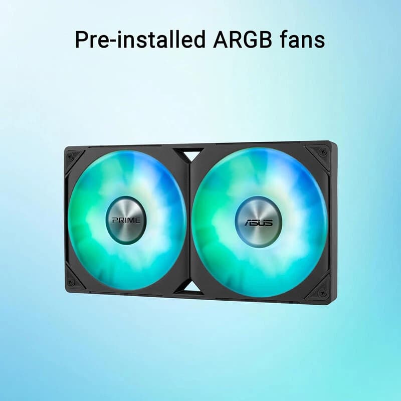 خنک کننده مایع پردازنده ایسوس Prime LC 240 ARGB — تصویر ۶