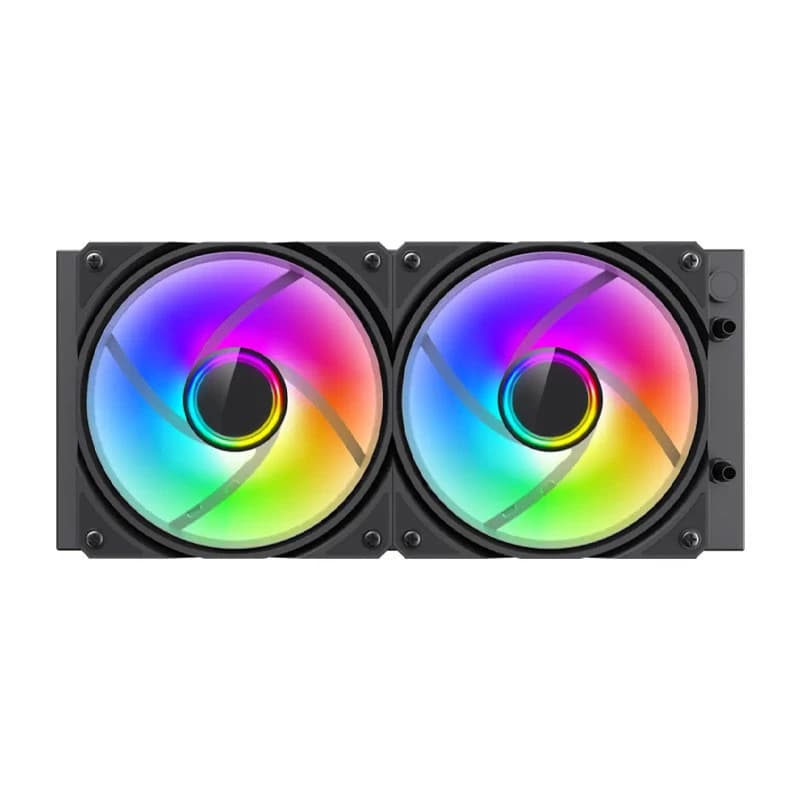فن خنک کننده CPU گیم مکس GameMax Iceburg 240 Infinity BL ARGB — تصویر ۱۱