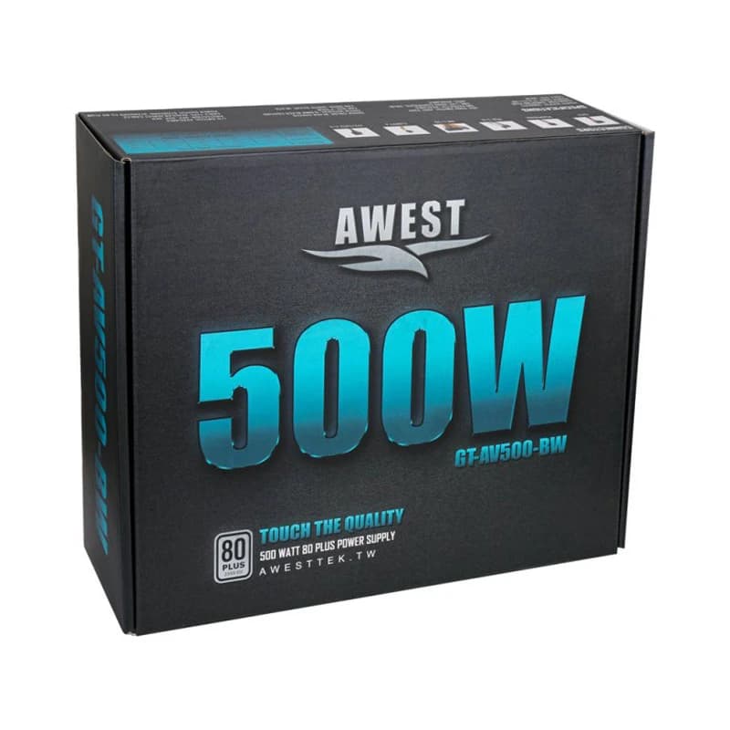 پاور 500 وات اوست Awest GT-AV500-BW White — تصویر ۲