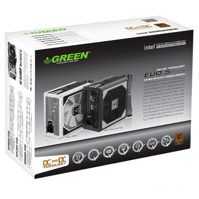 پاور 430 وات گرین Green GP430A-EU Plus Bronze — تصویر ۲