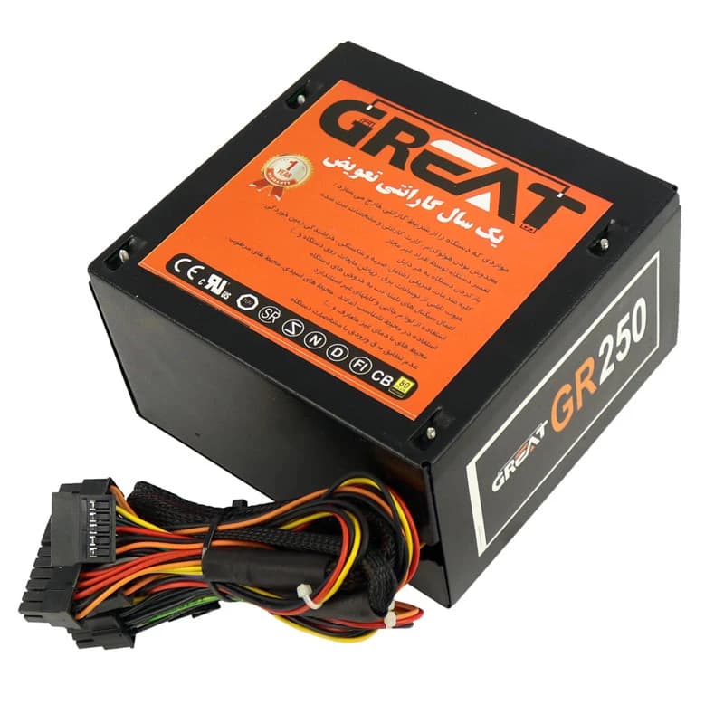 پاور 250 وات گریت Great GR250 140mm White — تصویر ۱۰