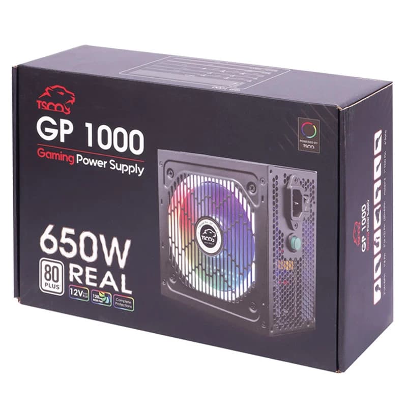 پاور 650 وات تسکو TSCO GP 1000 RGB White — تصویر ۲