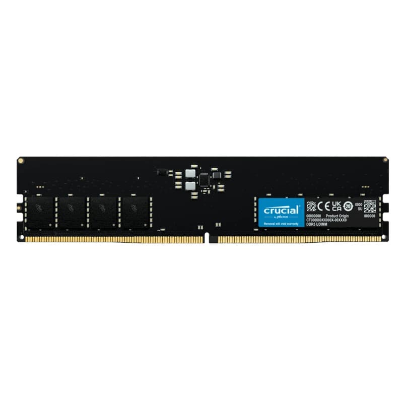 رم کامپیوتر کروشیال DDR5 32GB Single 4800MHz CL40 — تصویر ۶