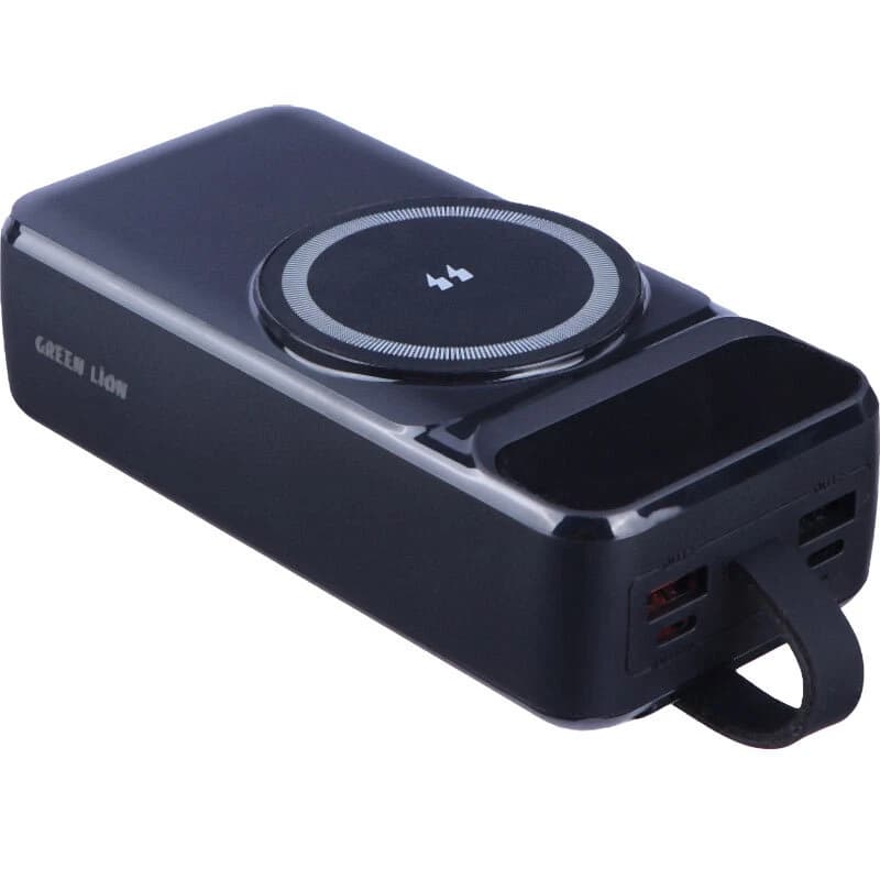 پاور بانک بی سیم فست شارژ گرین لاین Everton GL-PXB4 GNEVRTN30K QC PD 22.5W ظرفیت 30000 میلی‌ آمپر ساعت پک ضعیف — تصویر ۵