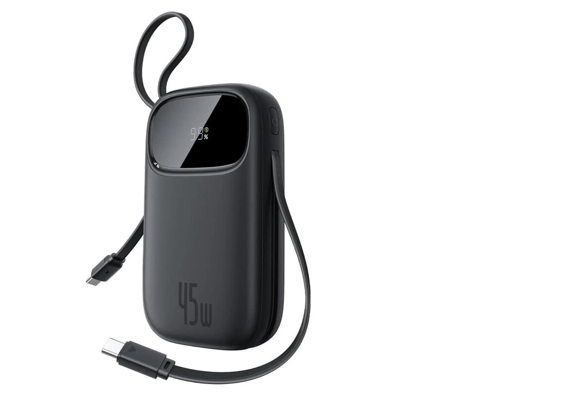 پاور بانک فست شارژ باسئوس QPow 3 P10082102 PD 45W ظرفیت 10000 میلی آمپر ساعت — تصویر ۹