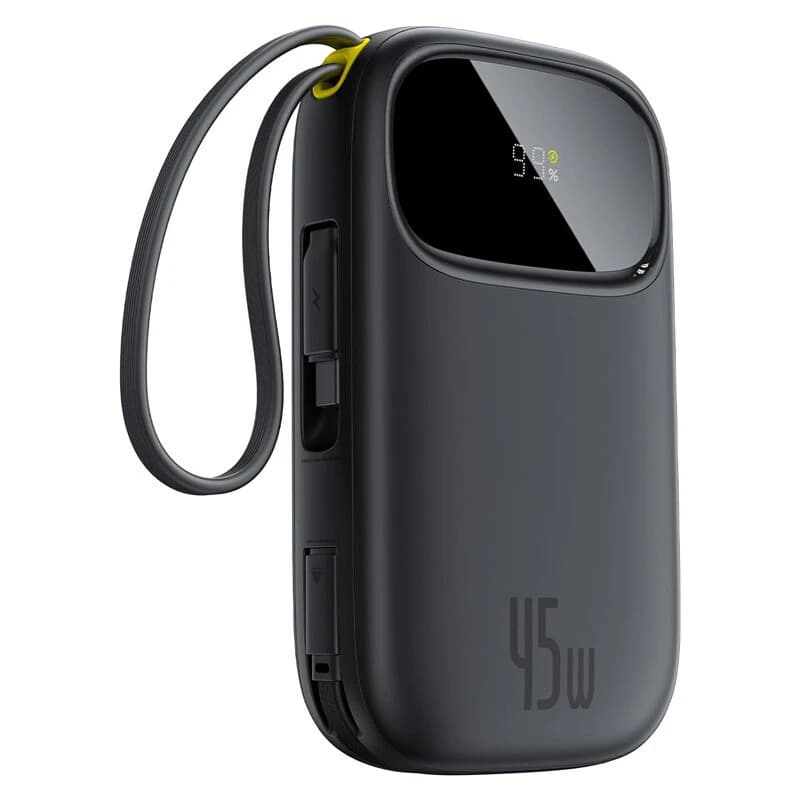پاور بانک فست شارژ باسئوس QPow 3 P10082102 PD 45W ظرفیت 10000 میلی آمپر ساعت — تصویر ۳