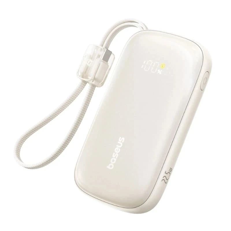 پاور بانک فست شارژ باسئوس EnerFill FC21 Qpow 3 Ultra E0027L PD 22.5W ظرفیت 10000 میلی آمپر ساعت — تصویر ۲