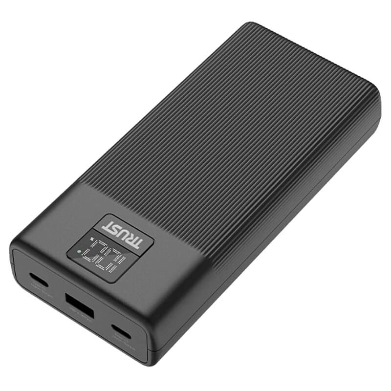 پاور بانک فست شارژ تراست P267D PD 20W ظرفیت 20000 میلی آمپر ساعت — تصویر ۲