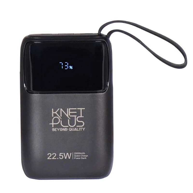 پاور بانک فست شارژ کی نت پلاس KP-P42 PD QC3.0 22.5W ظرفیت 20000 میلی آمپر ساعت — تصویر ۳