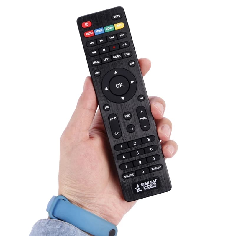 کنترل گیرنده استارست STAR SAT SR-8989/2090HD — تصویر ۴