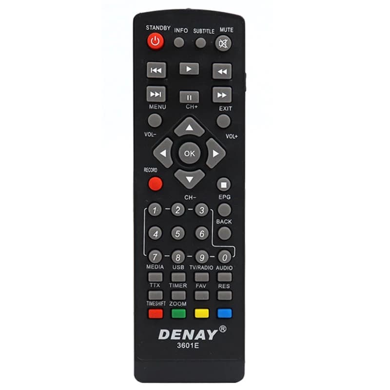 کنترل گیرنده دیجیتال دنای DENAY 3601E