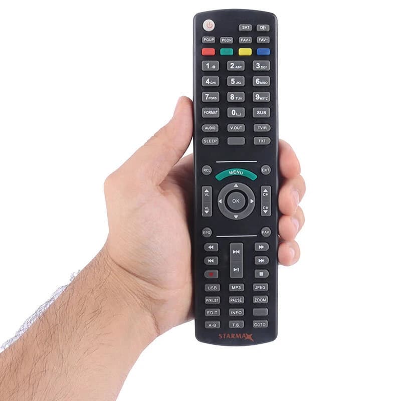 کنترل گیرنده استارمکس StarMax A200 — تصویر ۸