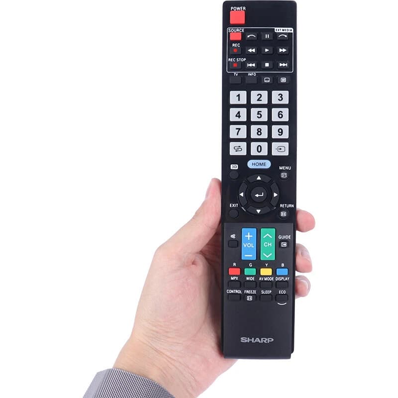 کنترل تلویزیون شارپ Sharp 039 LED هوم دار — تصویر ۴