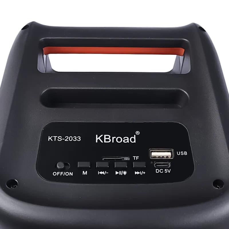 اسپیکر بلوتوثی قابل حمل کی برود مدل KTS-2033 — تصویر ۴