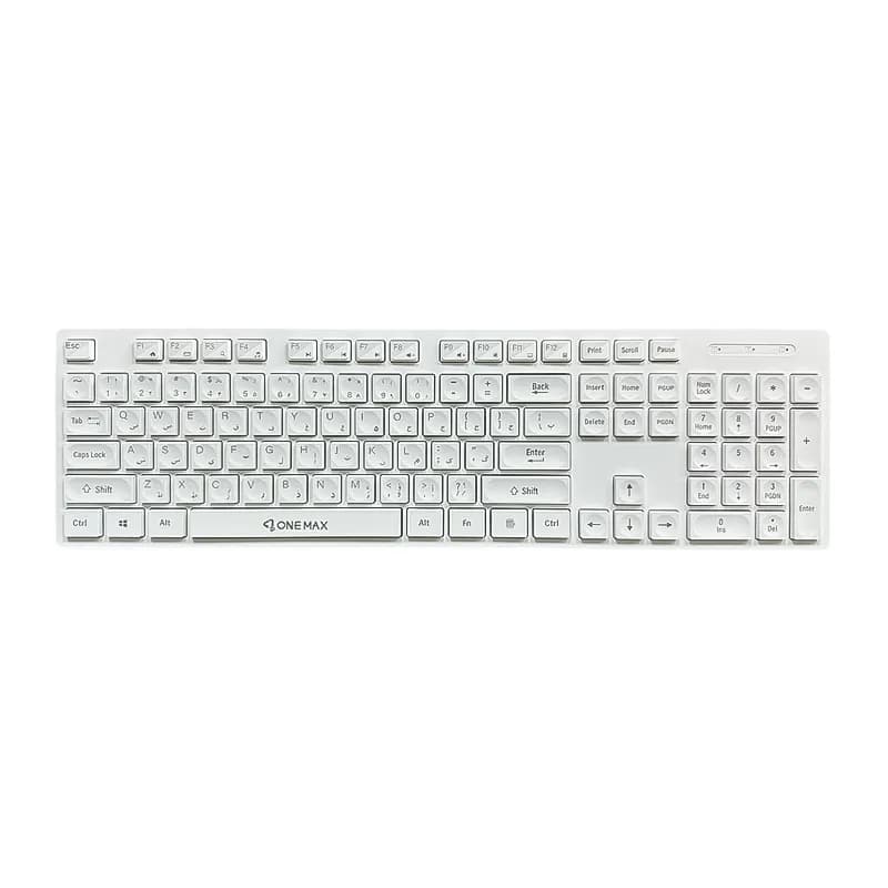 کیبورد بی سیم وان مکس مدل One Max OM-3100WA