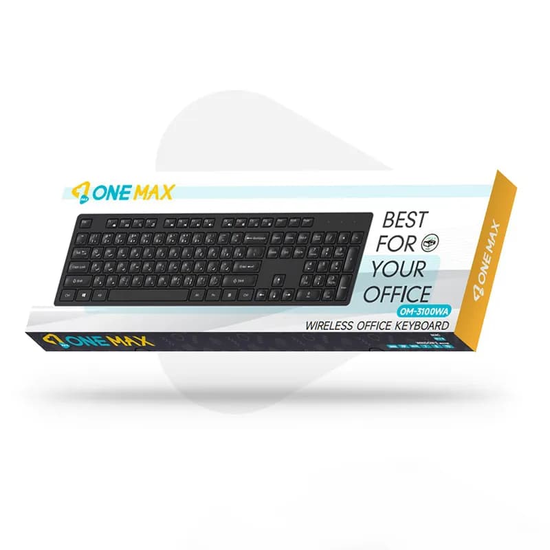 کیبورد بی سیم وان مکس مدل One Max OM-3100WA — تصویر ۳