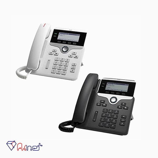 تلفن تحت شبکه (ویپ) سیسکو Cisco IP Phone 7821-K9 — تصویر ۲