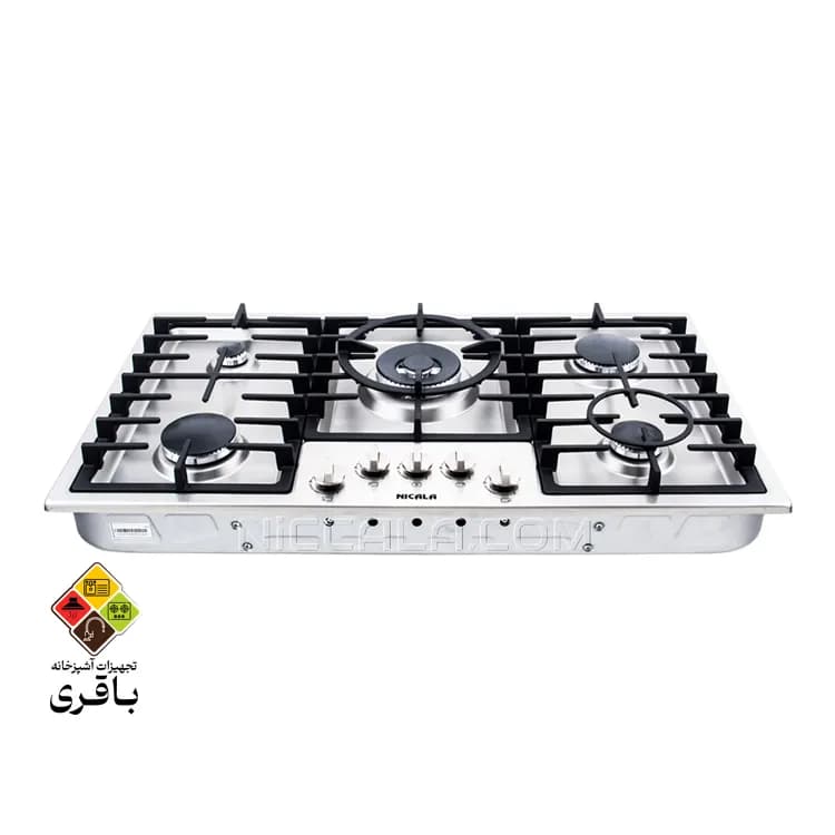 اجاق گاز صفحه ای نیک کالا مدل SGH 102 — تصویر ۴