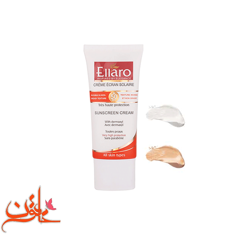 کرم ضد آفتاب الارو انواع پوست SPF 50 بی رنگ _ بژ طبیعی