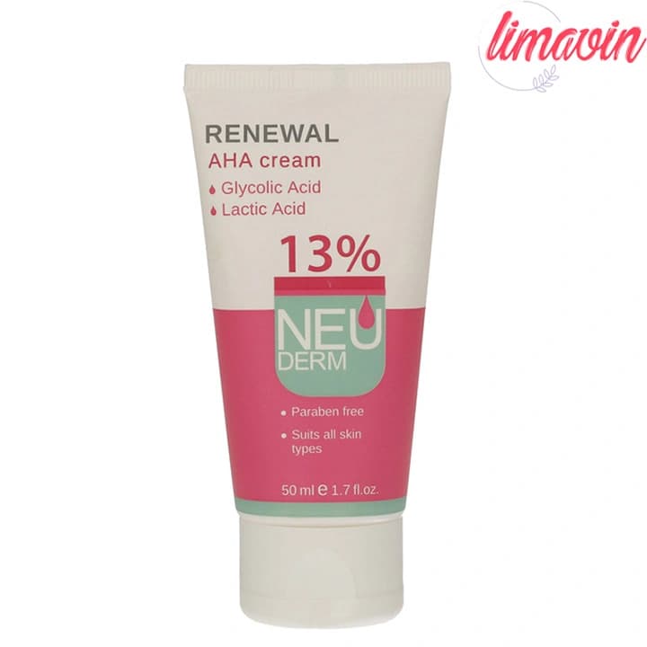 کرم لایه بردار نئودرم مدل Renewal AHA 13% حجم 50 میلی لیتر — تصویر ۳