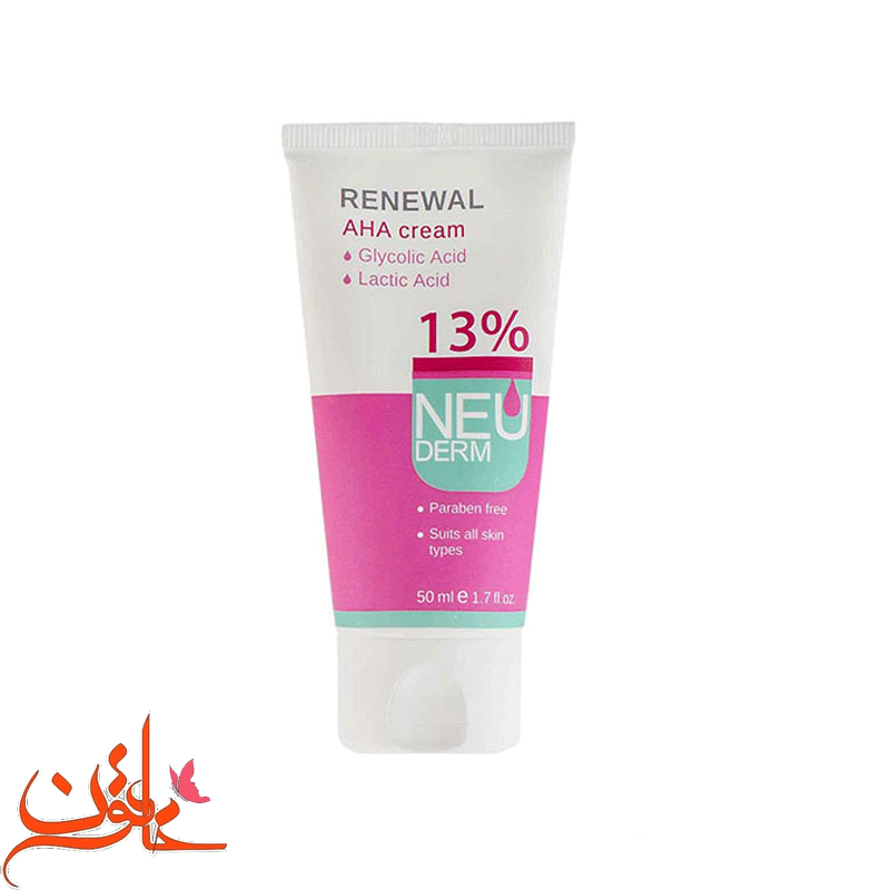 کرم لایه بردار نئودرم مدل Renewal AHA 13% حجم 50 میلی لیتر — تصویر ۸
