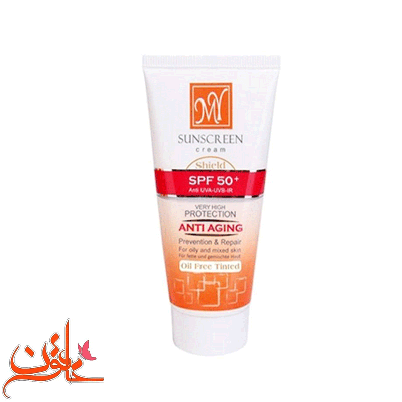کرم ضد آفتاب شیلد مای فاقدچربی و ضد چروک SPF+50 — تصویر ۲