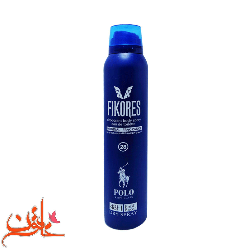 اسپری مردانه فیکورس مدل POLO حجم 200 میل
