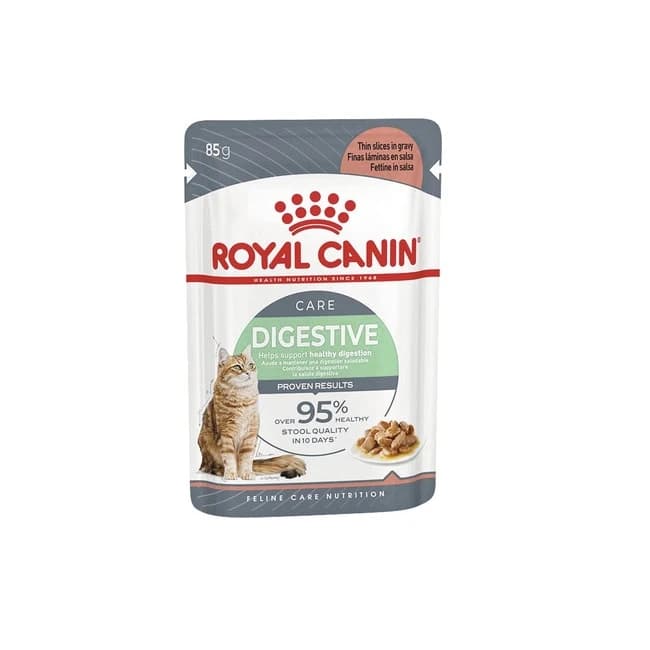 پوچ گربه رویال کنین مدل Digestive وزن 85 گرم — تصویر ۲