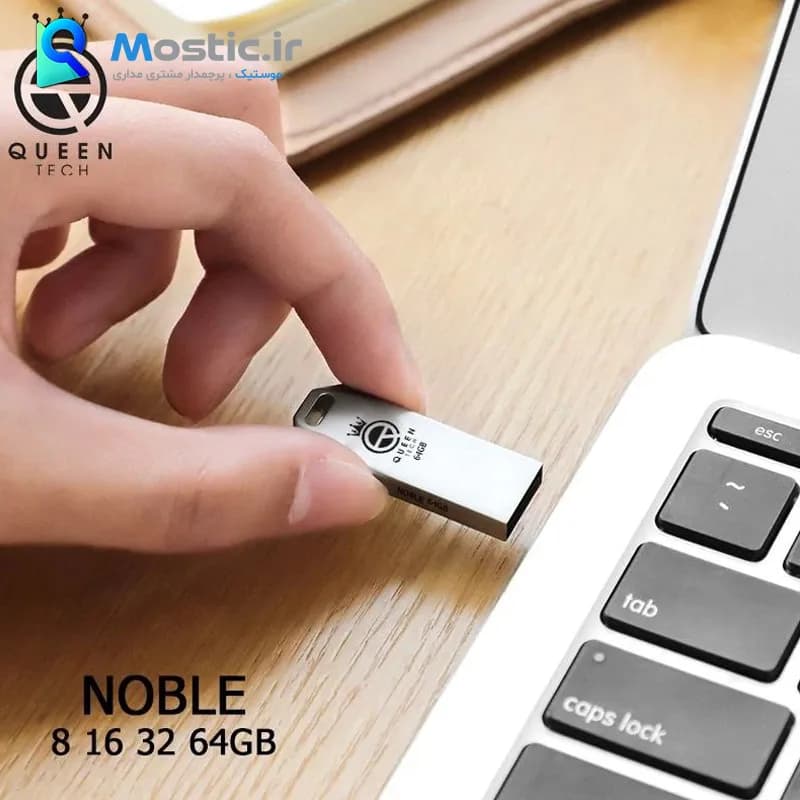 فلش مموری کوئین تک مدل NOBLE ظرفیت 16 گیگابایت رابط USB 2.0 — تصویر ۹