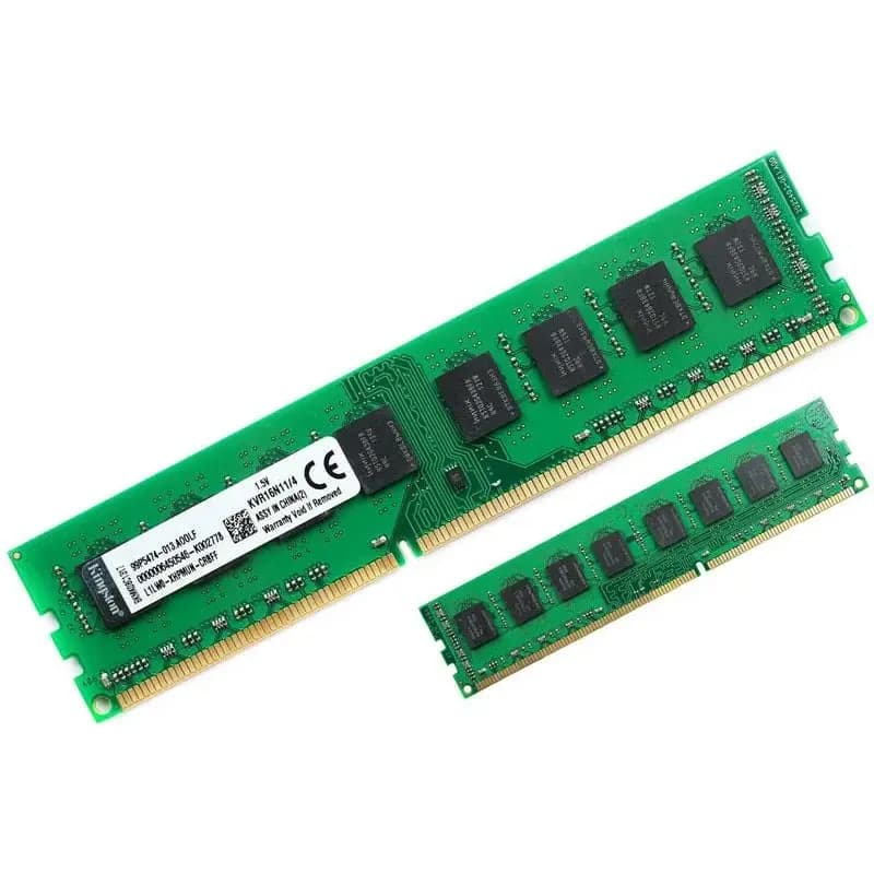 رم دسکتاپ DDR3 تک کاناله 1600 مگاهرتز کینگستون مدل KVR16N11/2 PC3-12800 ظرفیت 2 گیگابایت — تصویر ۹
