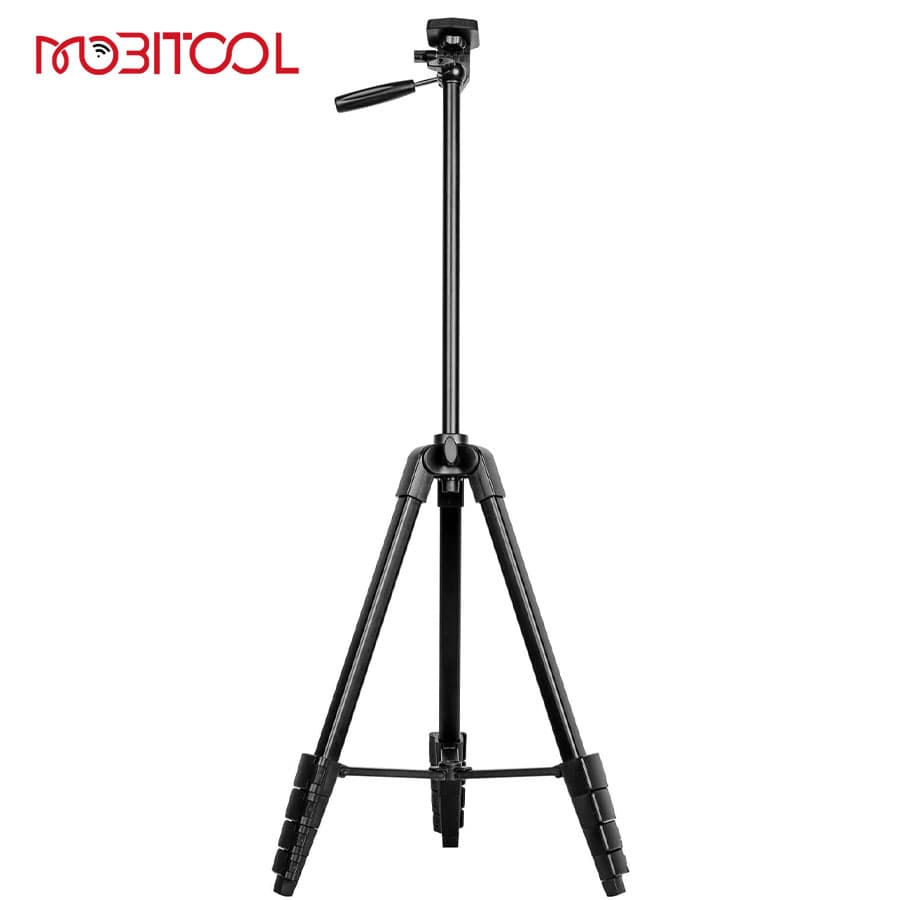 سه پایه حرفه ای موبایل و دوربین پرودو Porodo Professional Gimbal Tripod — تصویر ۲