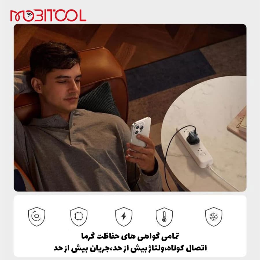 آداپتور 20 وات انکر Anker Zolo 20W USB-C Charger A2699 — تصویر ۸