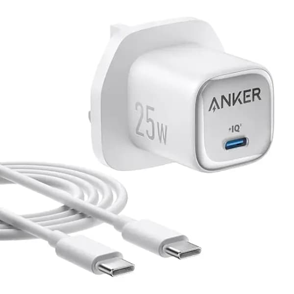شارژر دیواری 25 وات انکر همراه با کابل دو سر تایپ سی Anker 25W USB-C Charger B2656 — تصویر ۸