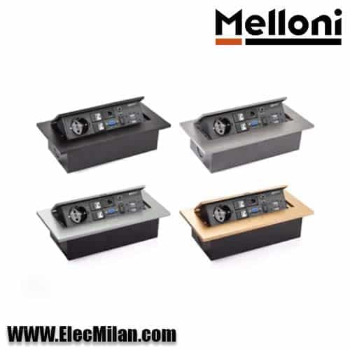 پریز کابینتی توکار ملونی 10024