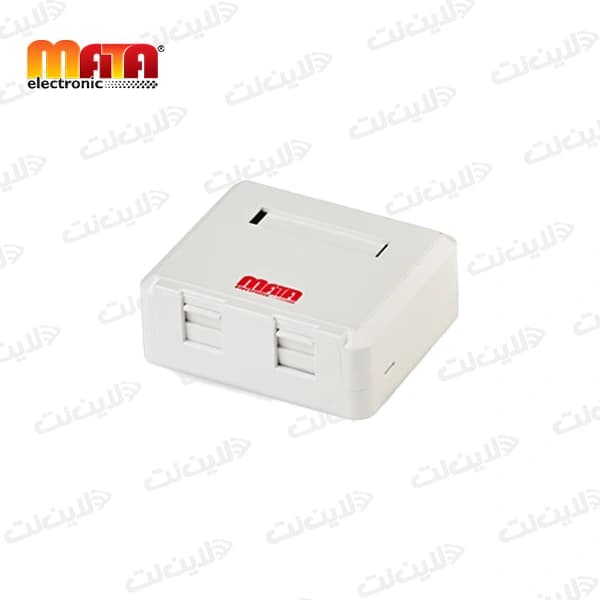 باکس روکار 2 پورت متا الکترونیک Mata electronic