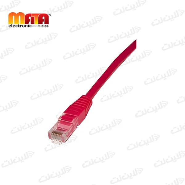 پچ کورد 2.5 متری Cat5e UTP متا الکترونیک Mata electronic — تصویر ۴