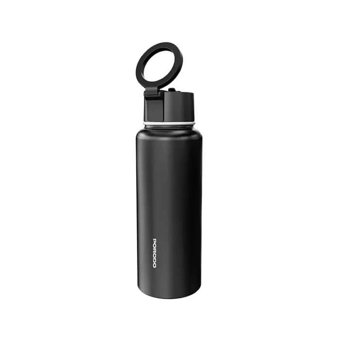 فلاسک پرودو Porodo Lifestyle Magnetic Mount LFST053 ظرفیت 700 میلی لیتر با هولدر مگنتی