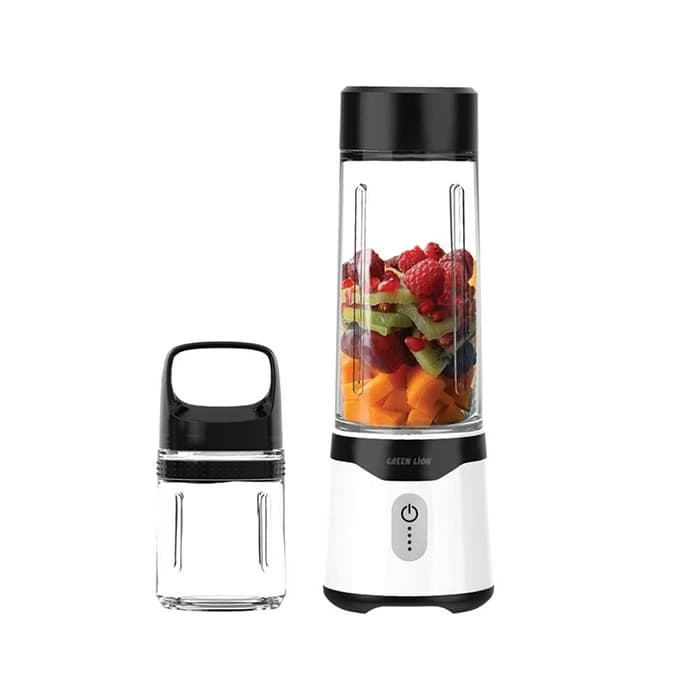 مخلوط کن قابل حمل گرین لاین Green Lion Summer Mate Portable Blender GNSUMBLBKWH ظرفیت 500 میلی لیتر — تصویر ۹