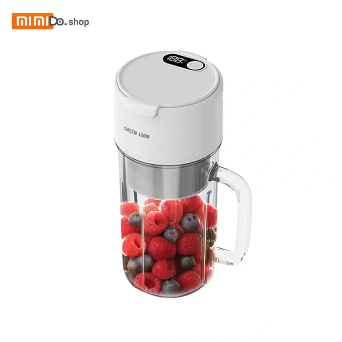 مخلوط کن قابل حمل گرین لاین Green Lion Mug 2 GNPOBLNDR2WH ظرفیت 400 میلی لیتر — تصویر ۳